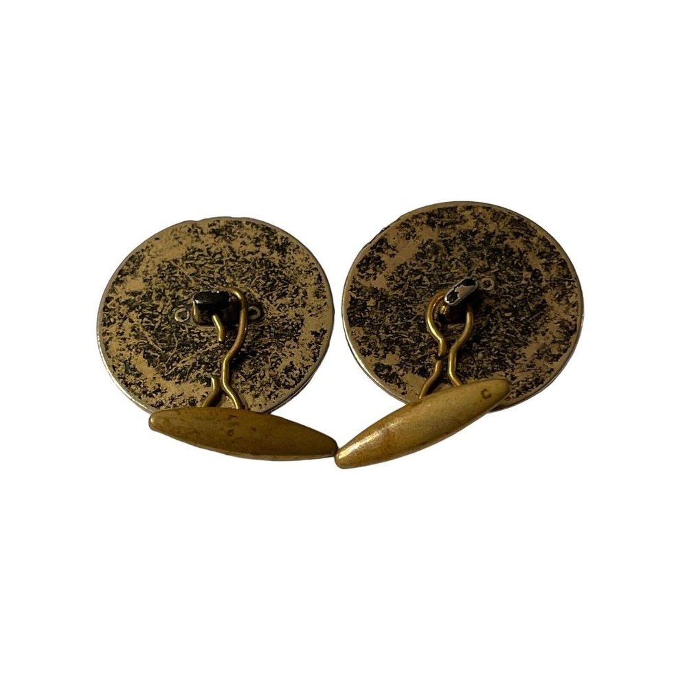 1809 Year Domini Tyrol‎ Austria Osterreich Military Buttons Custom Cufflinks VTG - Picture 7 of 8